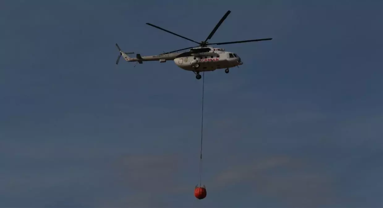 karacabeyde orman yangini kontrol altina alindi knUexnxB